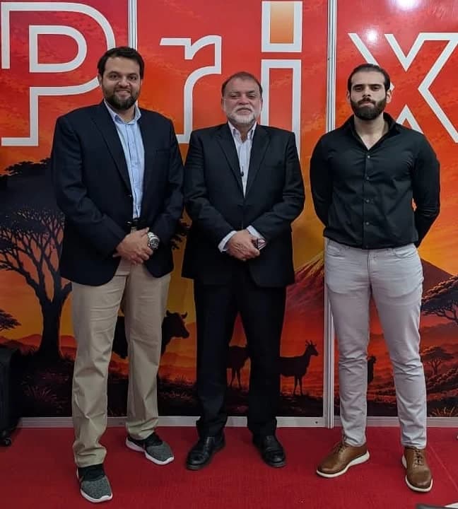 Prix Pharmaceutica representatives at MEDEXPO Africa Tanzania 2026