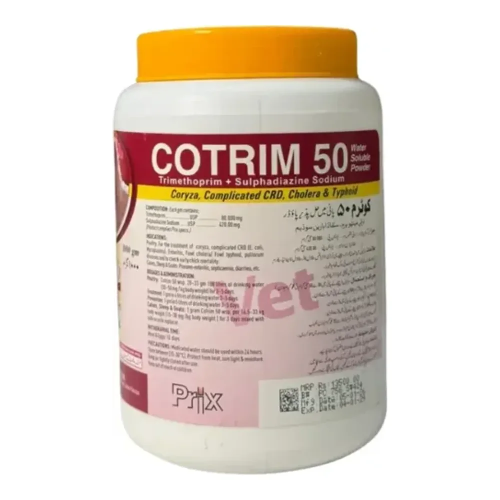 Cotrim 50 poultry veterinary product
