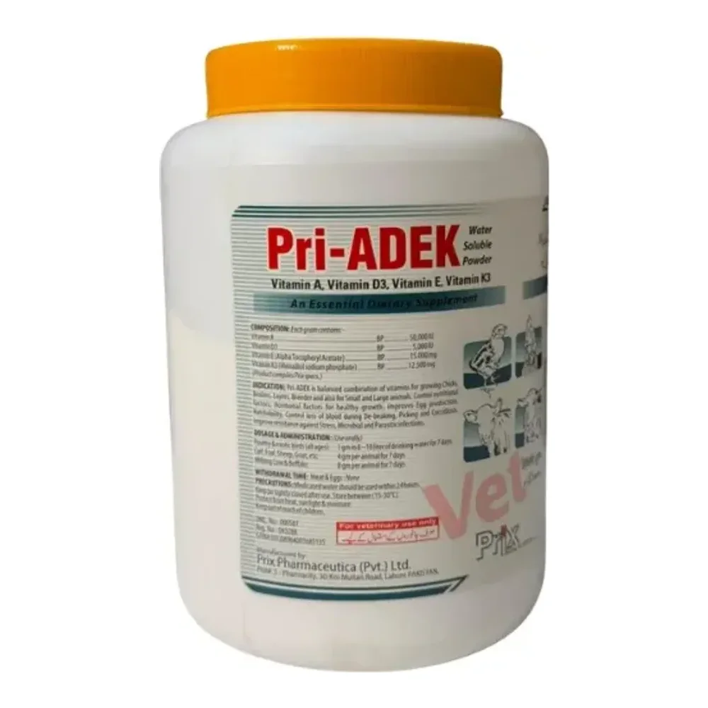 Pri-ADEK poultry veterinary product