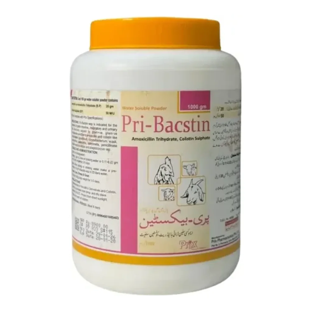 Pri-Bacstin poultry veterinary product