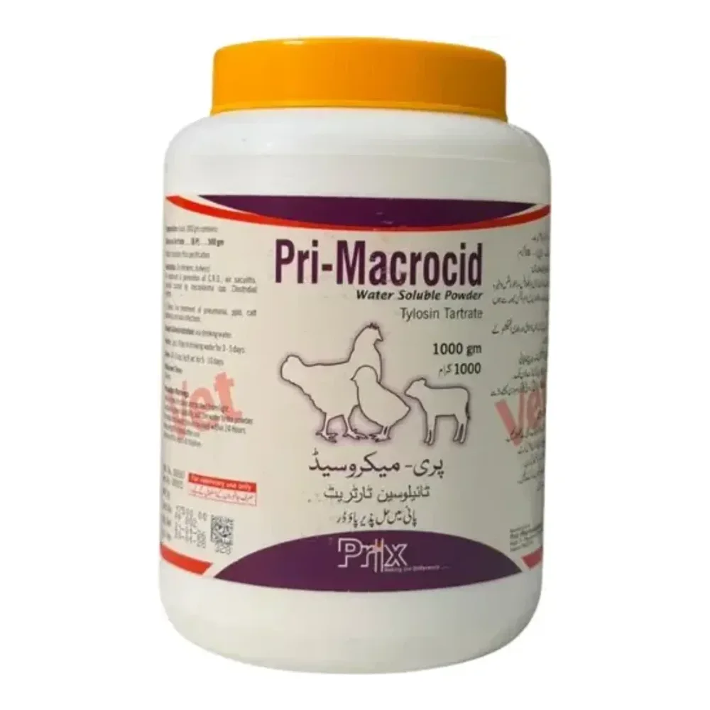 Pri-Macrocid poultry veterinary product