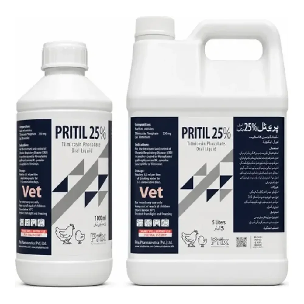 Pritil 25% poultry veterinary product