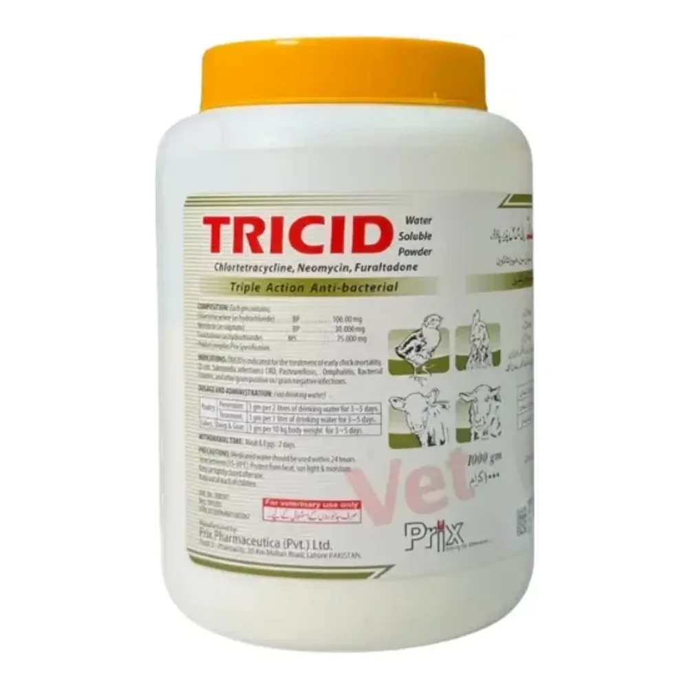 Tricid poultry veterinary product