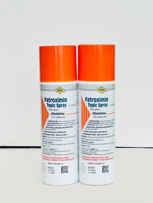Fatroximin Topic Spray - Authentic FATRO Packaging