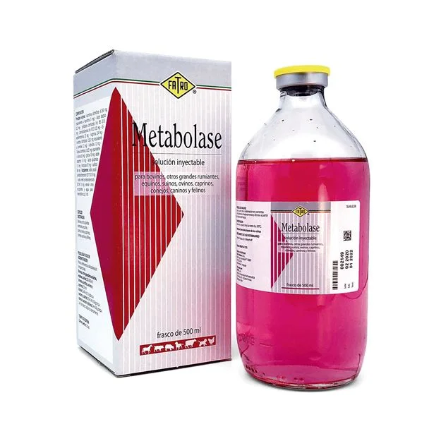 Metabolase — authentic Fatro packaging (authorized distributor photography)